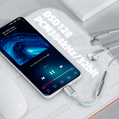 Усилитель-ЦАП для наушников Jade Audio JA11 Silver