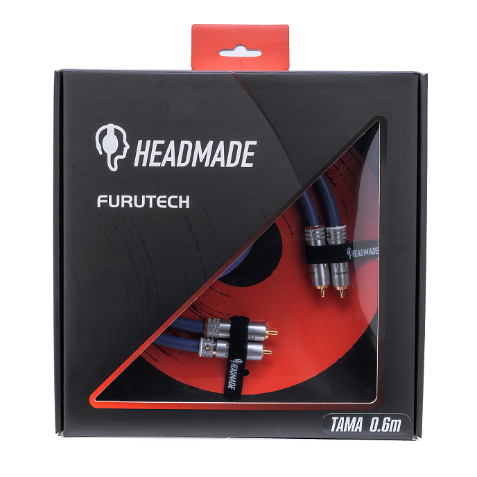 Кабель HeadMade Tama by Furutech 2xRCA - 2xRCA 0.65m - рис.4