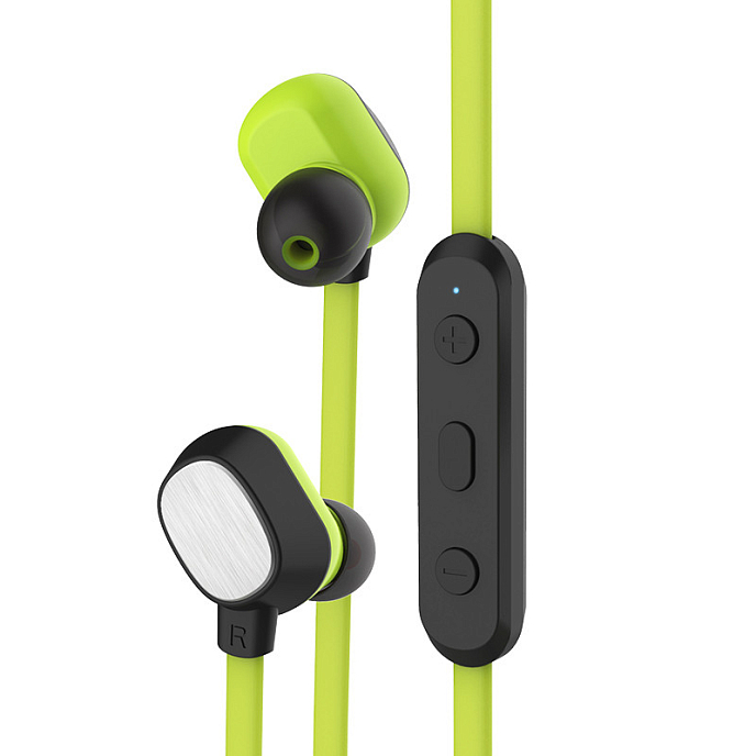 Беспроводные наушники Rock Mumo Bluetooth Earphone Green - рис.0