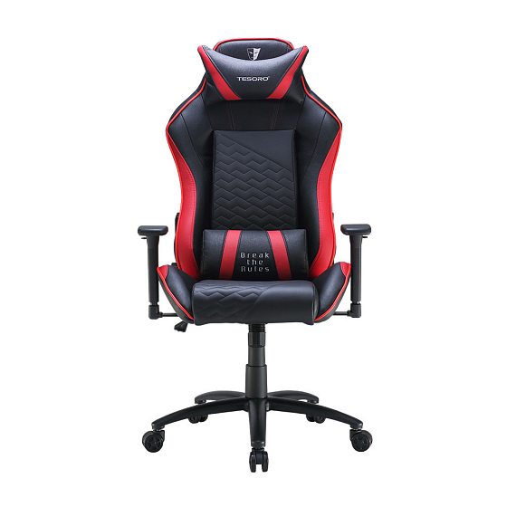 Компьютерное кресло TESORO Zone Balance F710 Red Black - рис.0