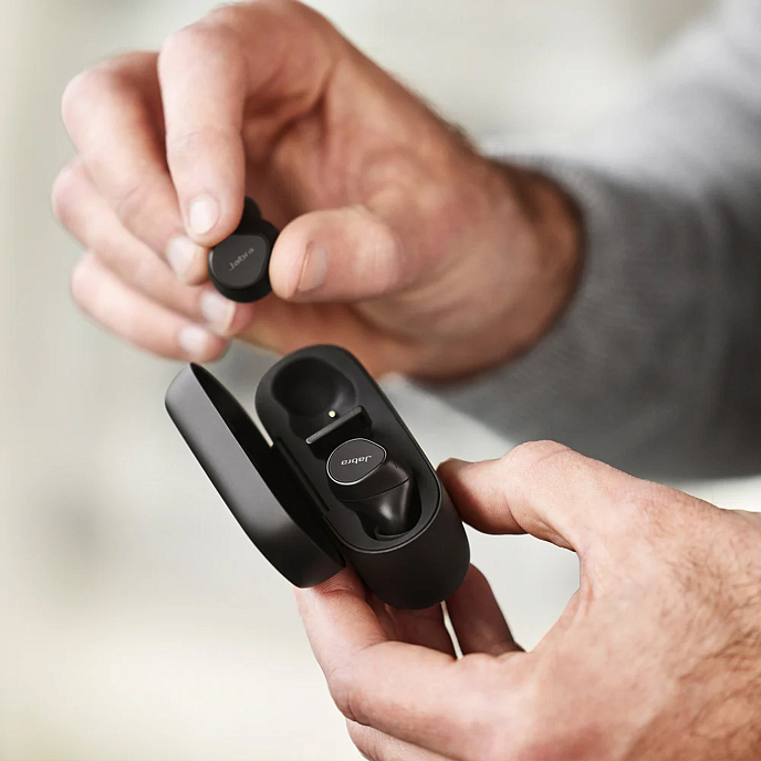 Беспроводные наушники Jabra Evolve2 Buds USB-A MS Stereo Black - рис.7