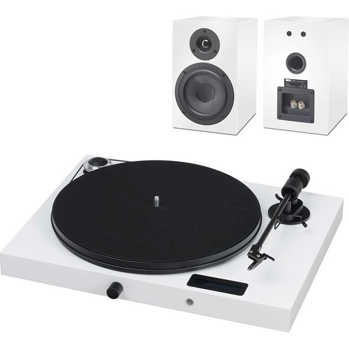 Проигрыватель винила Pro-Ject Set JukeBox E + Speaker Box 5 White - рис.5