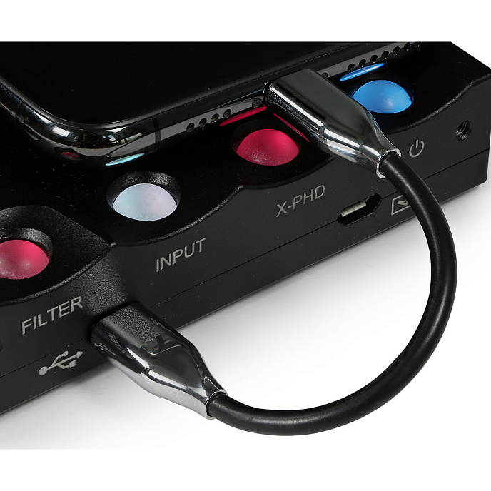 Кабель OEAudio Lightnlng - USB-micro Black - рис.2