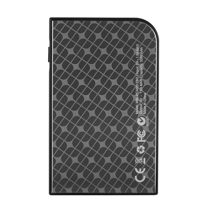 Внешний аккумулятор Monster Mobile PowerCard Turbo Space Grey - рис.1