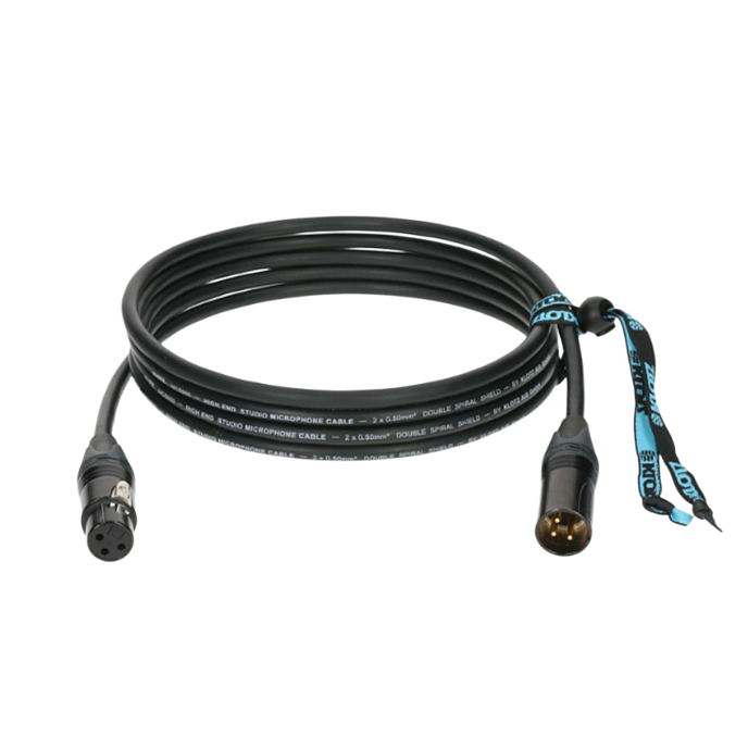Кабель Klotz M5FM05 Black XLR(f) - XLR(m) 5m - рис.0
