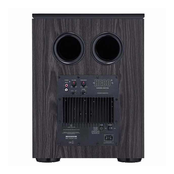 Сабвуфер HECO Aurora Sub 30A Ebony Black - рис.2