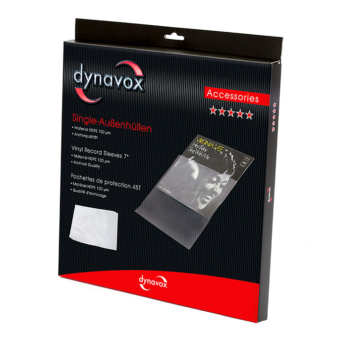 Конверт для пластинок внешний Dynavox Single 7 set 50 pcs - рис.2