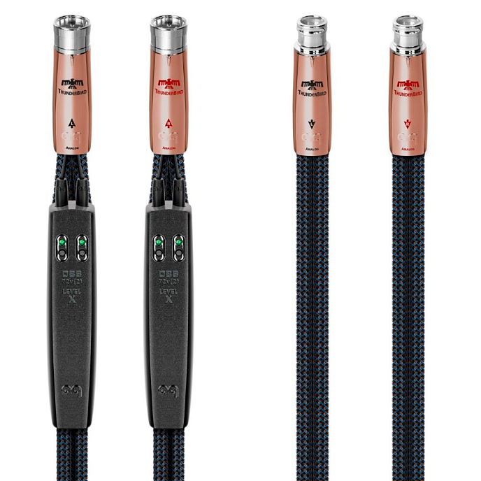 Кабель AudioQuest ThunderBird XLR - XLR 0.5 m - рис.1