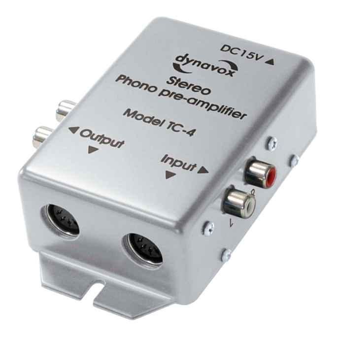 Фонокорректор Dynavox TC-4 SL - рис.0