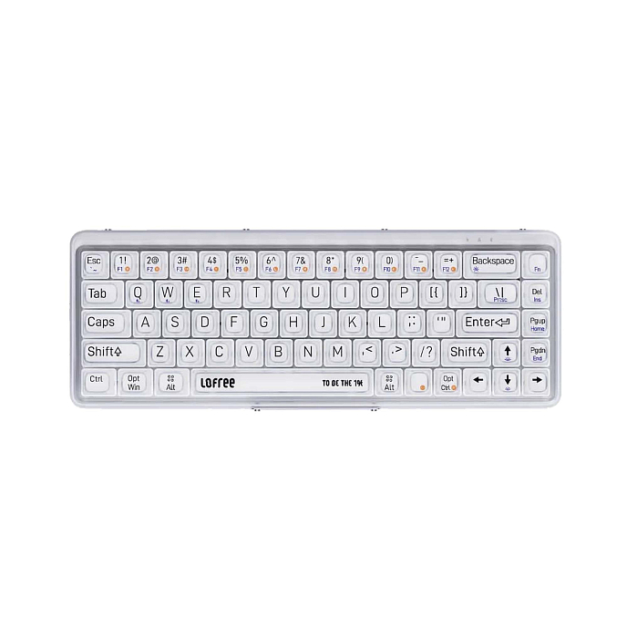 Клавиатура LOFREE 1% Misty Semi Transparent Frosted OE907 RU - рис.0