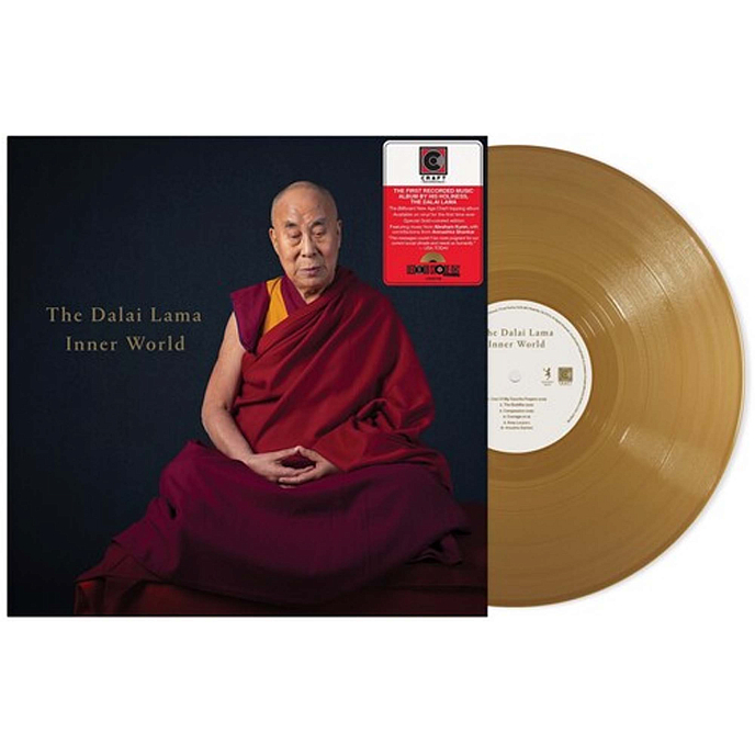 Виниловая пластинка Dalai Lama – Inner World (Coloured Gold) RSD2024 LP - рис.1