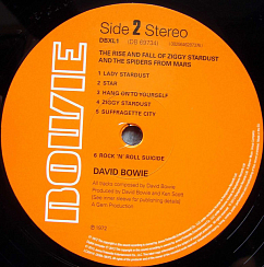 Виниловая пластинка David Bowie – The Rise And Fall Of Ziggy Stardust And The Spiders From Mars