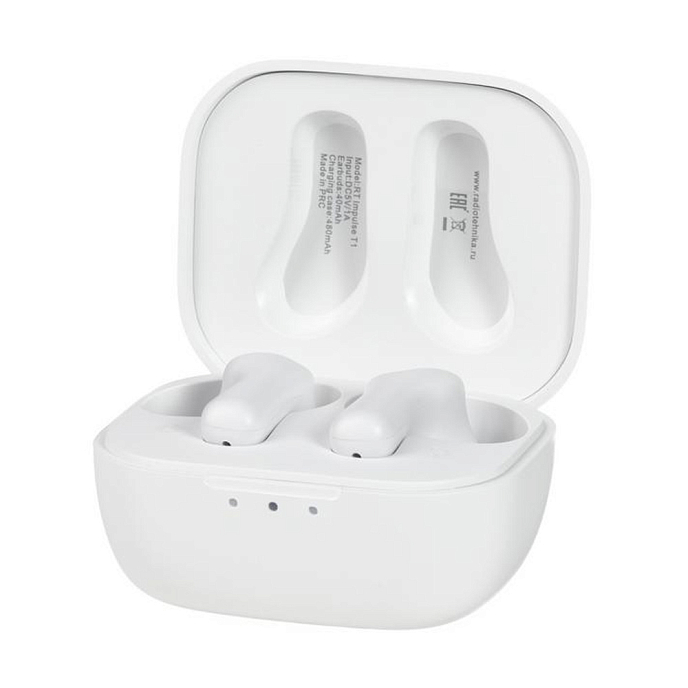 Беспроводные наушники Radiotehnika Impulse T1 White - рис.1