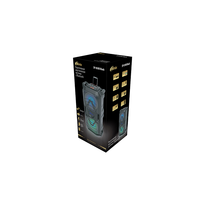 Портативная колонка Ritmix SP-850B Black - рис.8