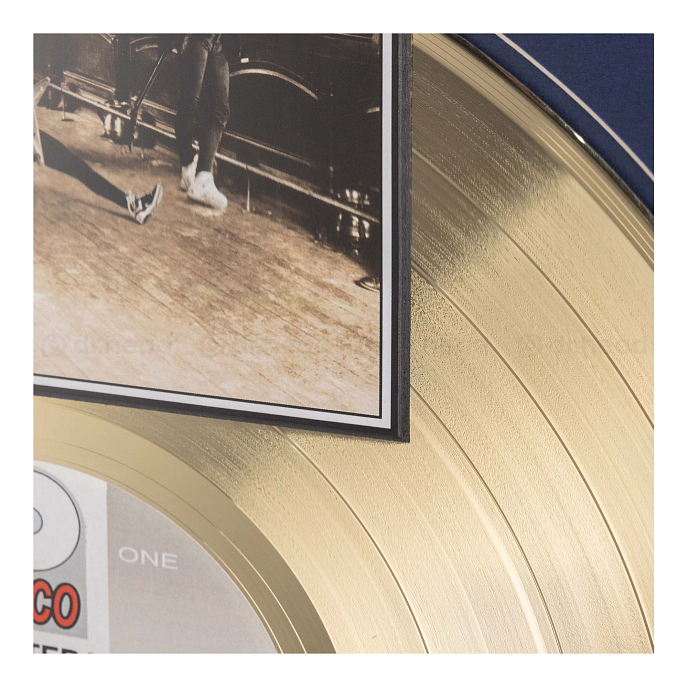 Сувенир Декор Золотой диск Pantera - Cowboys From Hell разноцветный - рис.1