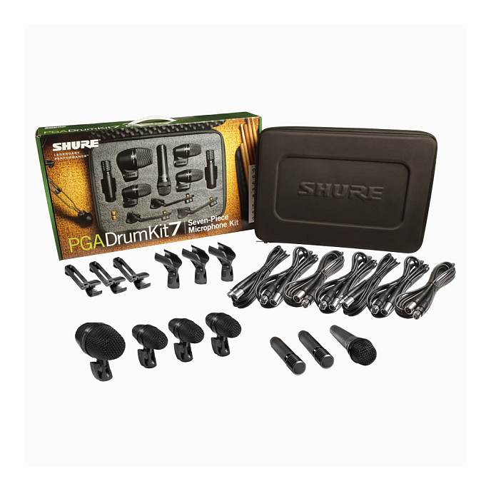 Микрофон для духовых и ударных Shure PGADrumKit7 - рис.0