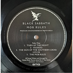 Пластинка Black Sabbath – Mob Rules LP