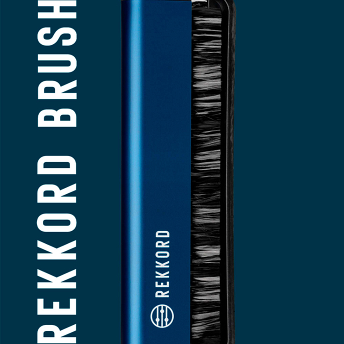 Щетка для винила Rekkord Audio Record Brush Blue - рис.2