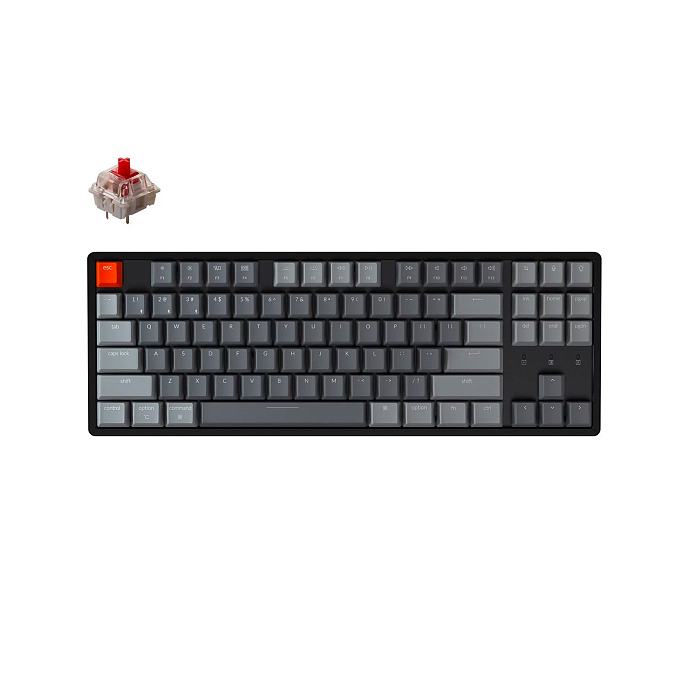 Клавиатура Keychron K8P-G1 Red Switch RGB - рис.0