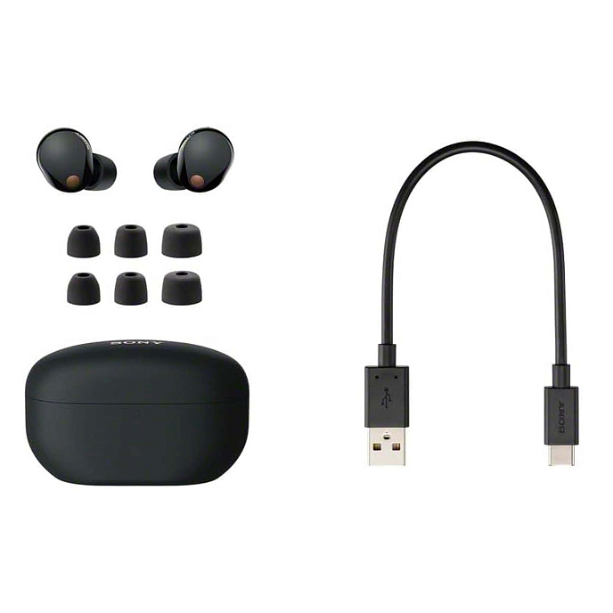 Беспроводные наушники Sony WF-1000XM5 black беспроводные наушники с шумоподавлением (SN S011980396M)_Уценка - рис.15
