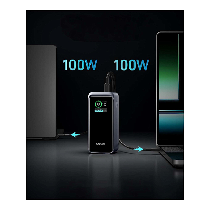 Портативный аккумулятор Anker Prime 20000mAh 200W Black - рис.5