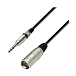 Кабель Adam Hall K3BMV0100 xlr - 6.35mm 1m - рис.0 Кабель Adam Hall K3BMV0100 xlr - 6.35mm 1m - рис.0