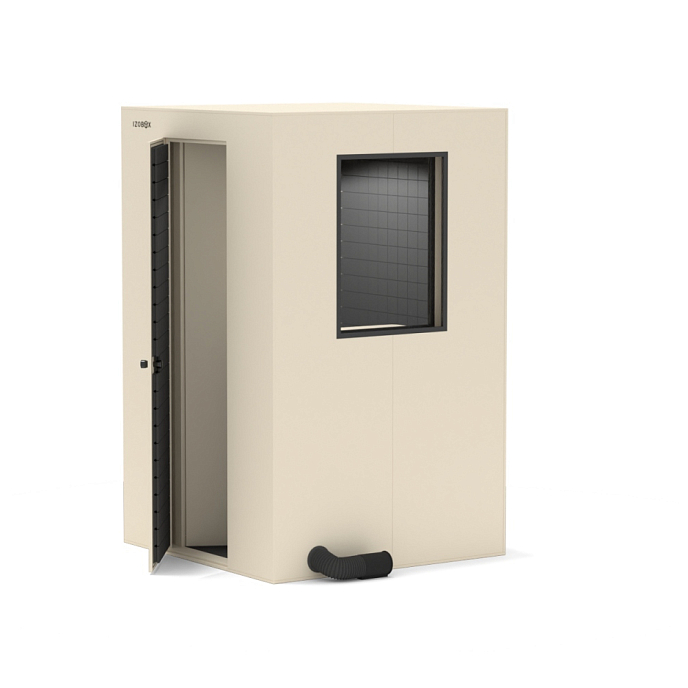 Акустическая кабина IzoBox Pro with window Beige Blue - рис.7
