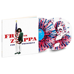 Пластинка Frank Zappa - Zappa For President (Red, White & Blue Splatter) RSD2024 2LP