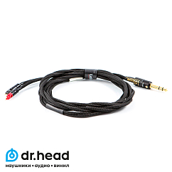 Фото - Labkable SilverGold for Sennheiser HD650 to Jack 6.5 Кабель Labkable SilverGold for Sennheiser HD650 to Jack 6.5