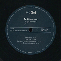 Виниловая пластинка Tord Gustavsen - What Was Said