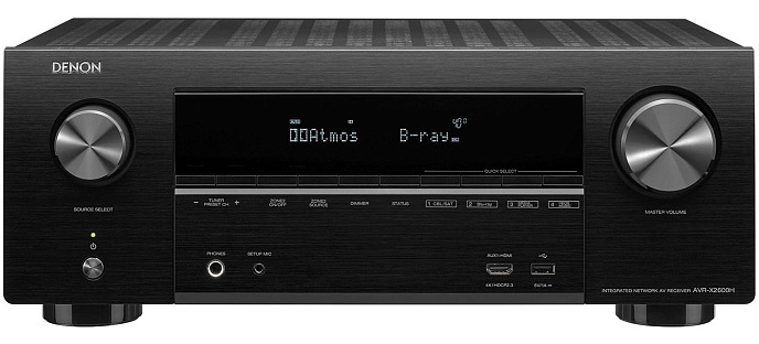 Ресивер Denon AVR-X2600H Black - рис.5