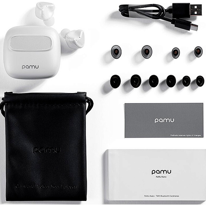 Беспроводные наушники Xiaomi Padmate PaMu Nano T7 White - рис.4