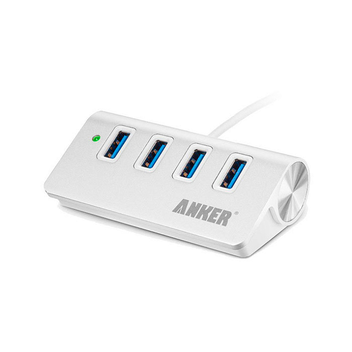USB HUB Anker Aluminium Hub USB 3.0 (68ANHUB-02S4A) - рис.0