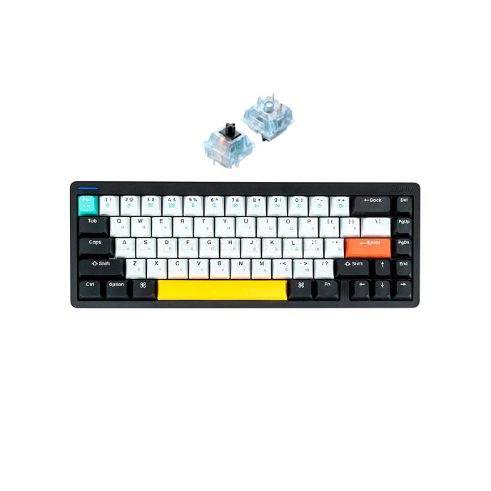 Клавиатура NuPhy Halo65 Night Breeze Switch Matte Black - рис.0