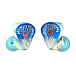 - рис.0 IEM наушники Kinera Idun 2 Golden White Blue - рис.0