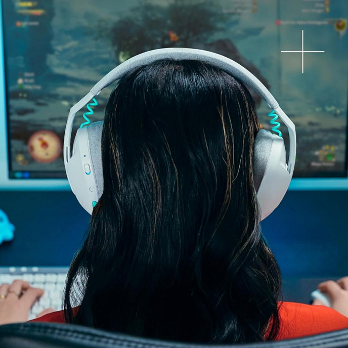 Игровая гарнитура Logitech G321 Lightspeed White - рис.9