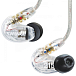 IEM наушники Shure SE215-CL - внутриканальные наушники, прозрачный_OpenBox - рис.0