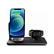 Беспроводная зарядка ZENS Aluminium 4 in 1 Magnetic Wireless Charger 45W USB PD Black - рис.2