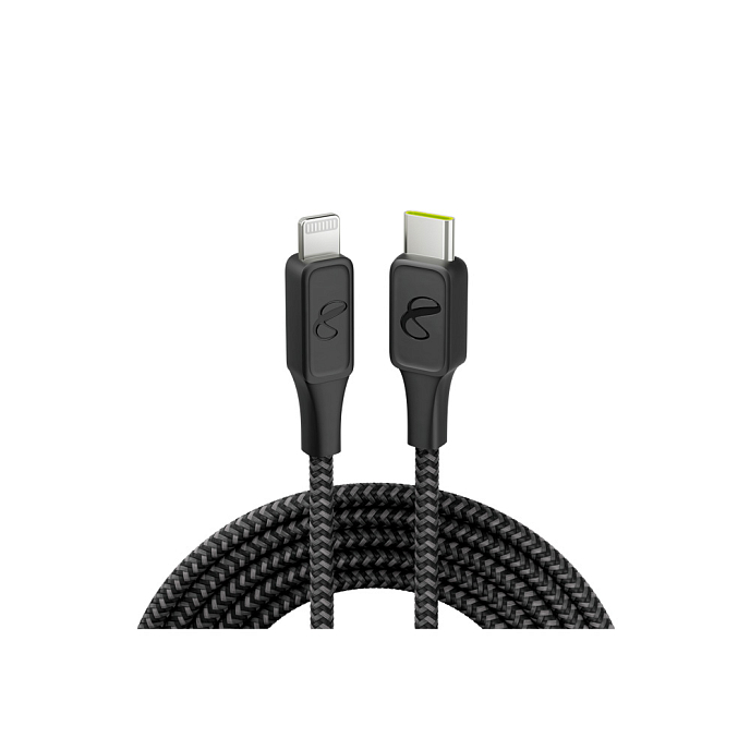 Кабель InfinityLab InstantConnect USB-C - Lightning Black 1.5 m - рис.1