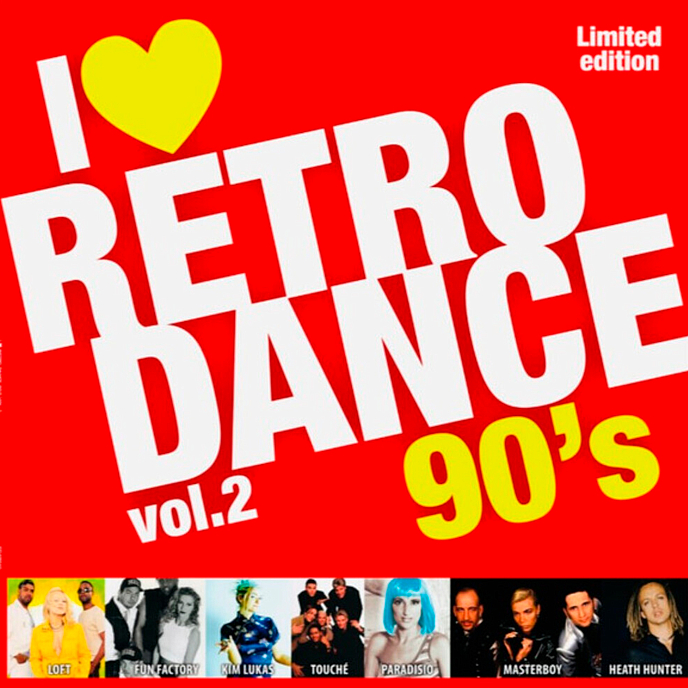 Пластинка Various - I Love Retro Dance 90's Vol. 2 - LP - рис.0
