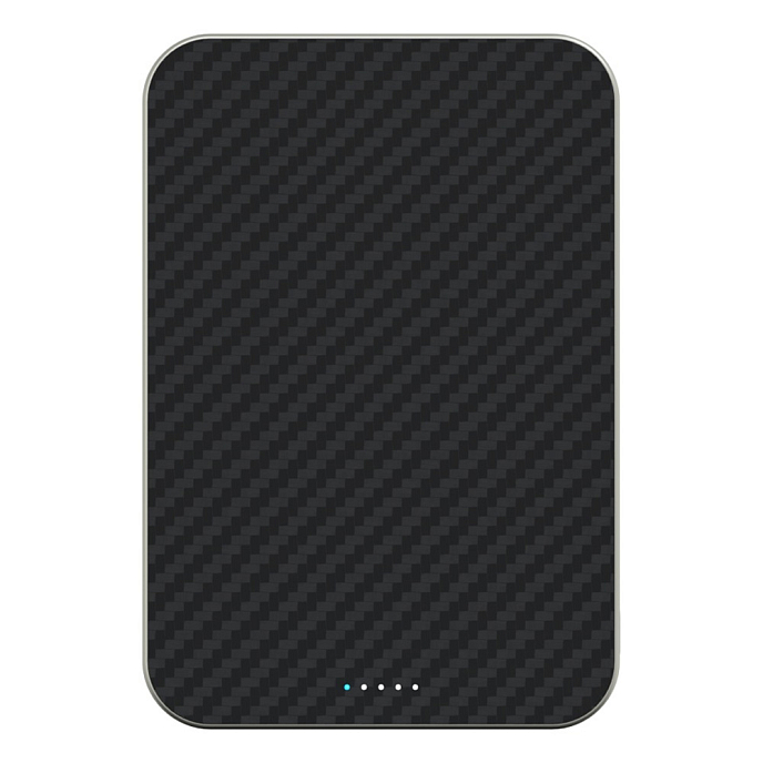 Портативный аккумулятор Magssory Pride Pro 5000Mah Magnetic Qi2 Black - рис.1