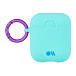 - рис.1 Чехол для Airpods Case-Mate AirPods Hook Ups Case & Neck Strap Aqua Blue - рис.1