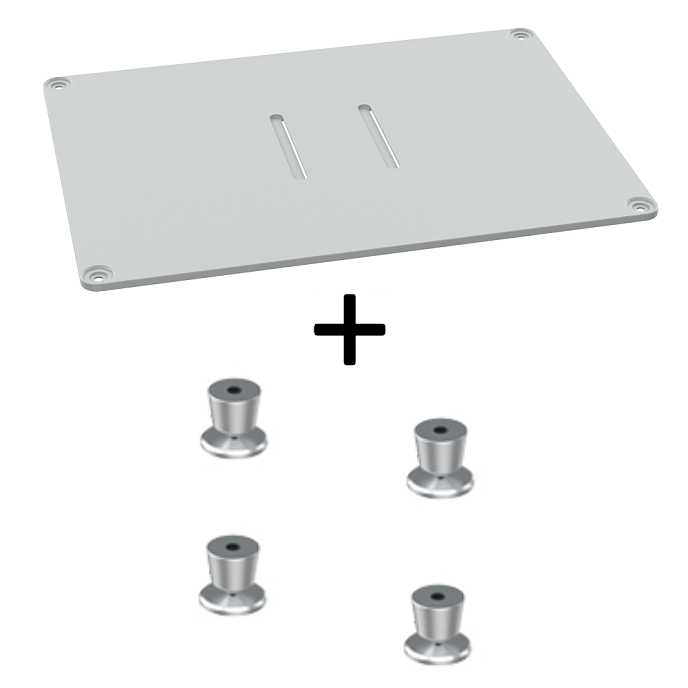 Стойка для Hi-Fi ddHiFi HS400 + Base Warm Gray - рис.0