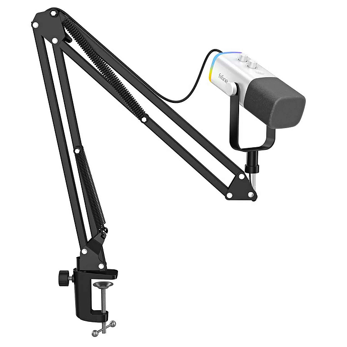 Микрофон для стриминга и игр Fifine AM8T White - рис.0