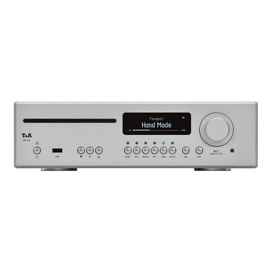 Сетевой аудиоплеер T+A MP 200 Silver - рис.0