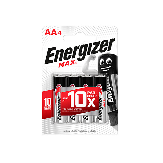 Батарейки Energizer MAX AA BP4 - рис.0