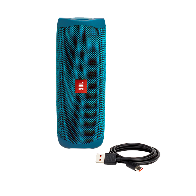Портативная колонка JBL Flip 5 Eco Edition blue - рис.5