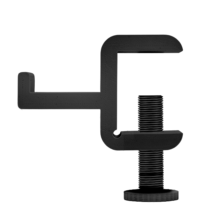 Держатель для наушников 3D Stands Hook Black - рис.4