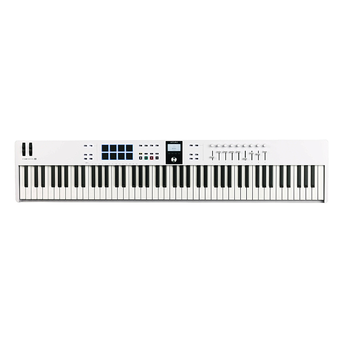 MIDI-клавиатура Arturia KeyLab Essential 88 mk3 white полноразмерная 88-клавишная midi-клавиатура_OpenBox - рис.0
