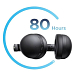Беспроводные наушники UGREEN HP205 Studio Max2 Light Black - рис.1